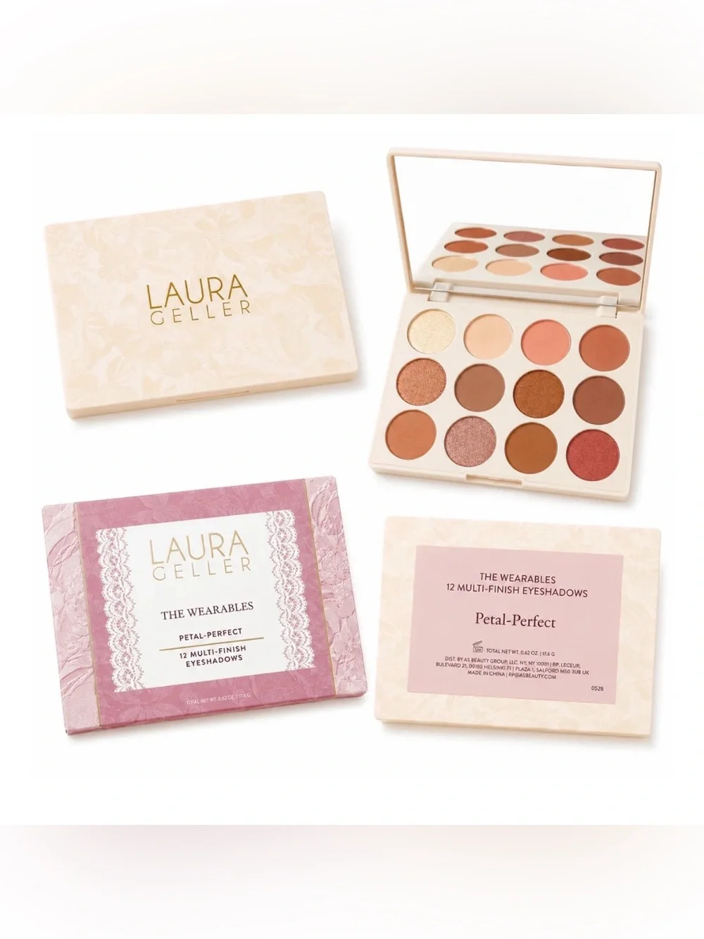 Laura Geller Petal-Perfect 12 Multi-Finish Eyeshadow Palette